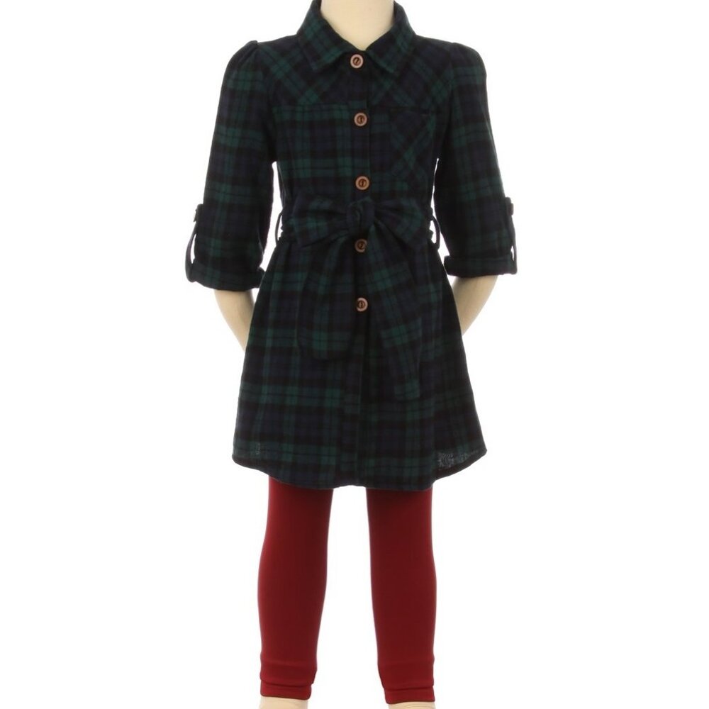 Little Girls Clothing Sets Long Sleeve Outfits 2 PCS Jacket Top Legging Set